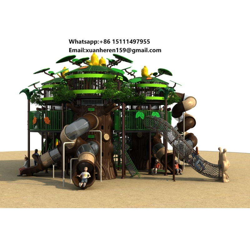 Kids Outdoor Adventure Park - Attrezzature per Parco Giochi all'Aperto per