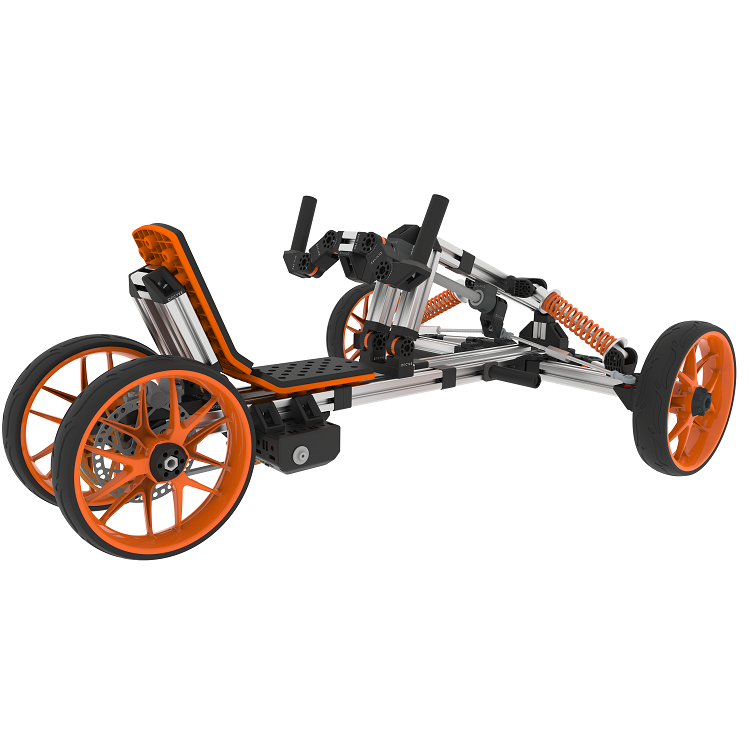 Go Kart Pedal Kids - Go-Kart Elettrico a Pedali, Kit Fai-da-Te