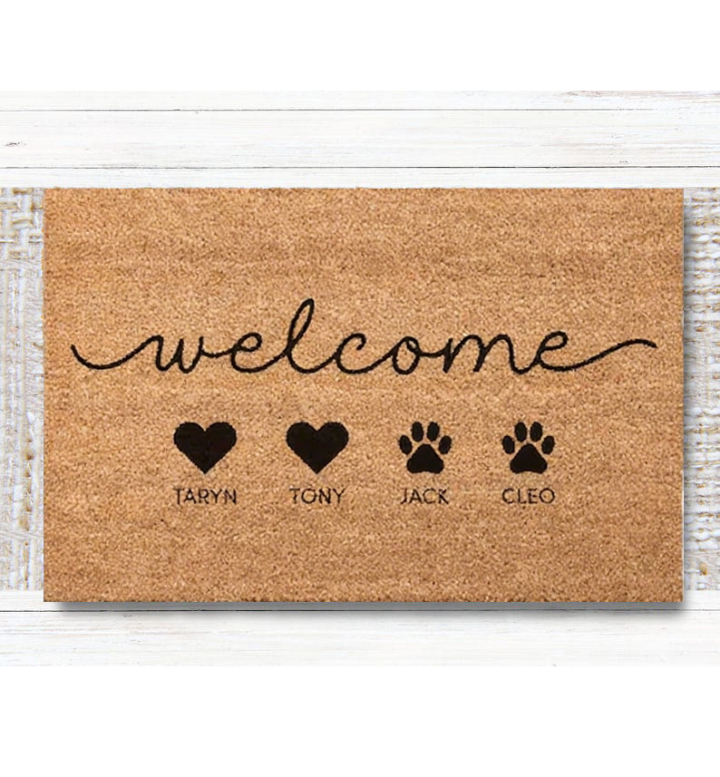 Kids Outdoor Ideas - Tappetino Personalizzato per Famiglia e Animali