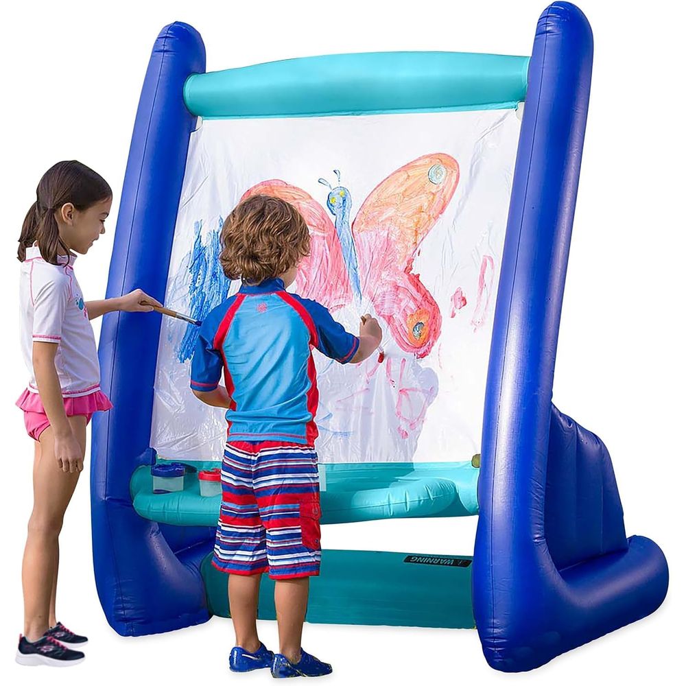 Kids Outdoor Easel - Cavalletto Artistico, Stazione di Pittura per