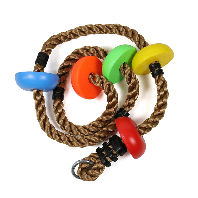 Kids Outdoor Ninja Set - Kit Portatile per Slackline da Esterno,
