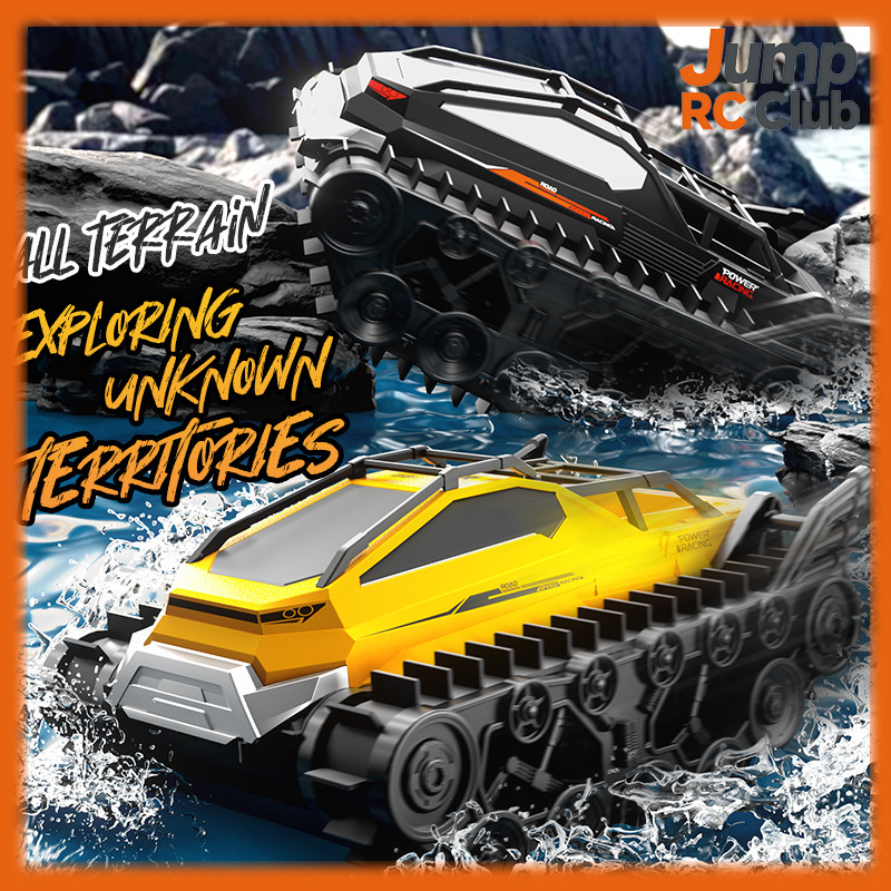 Kids Outdoor Electric Car - Nuovo Carro Armato Anfibio RC JJRC,