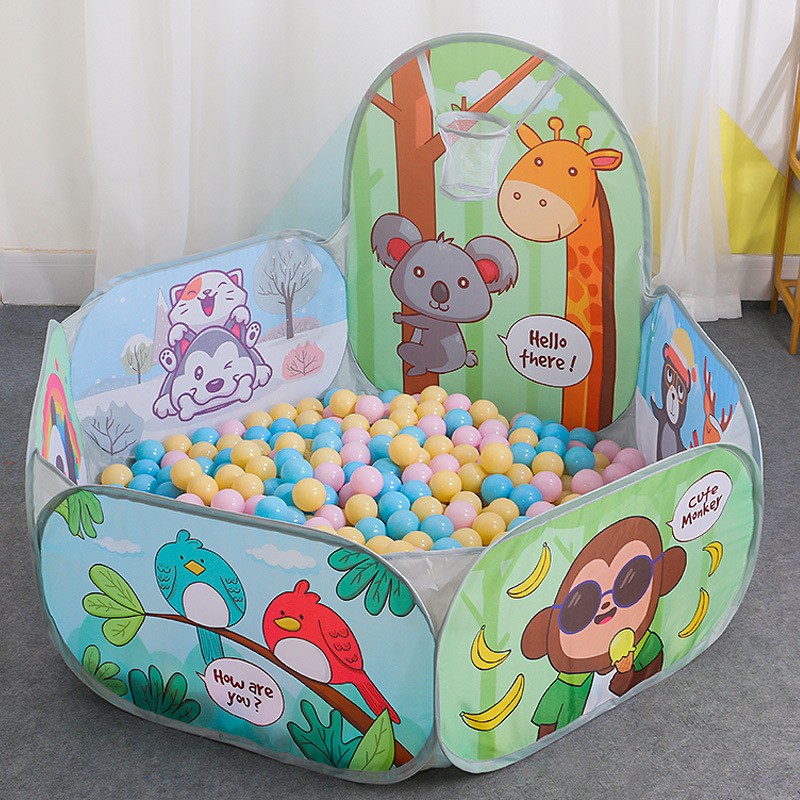 Kids Outdoor Fence - Animali dei cartoni animati Tenda pieghevole