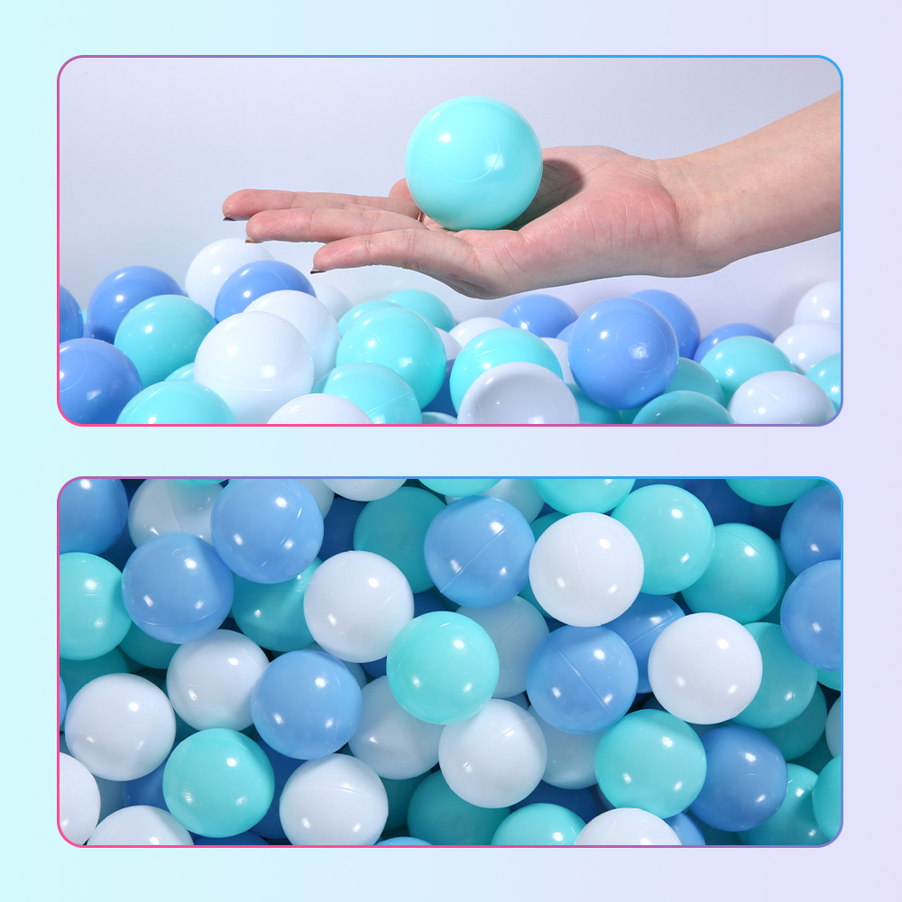 Kids Outdoor Fence - 100 pezzi colori palline di plastica