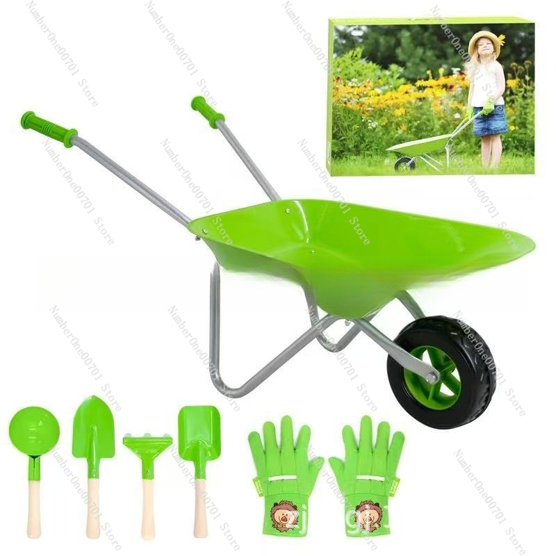 Kids Outdoor Activity Set - Carriola per Bambini da Esterno, Set