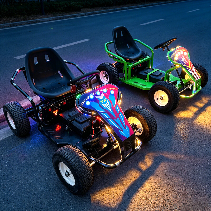 Kids Outdoor Electric Car - Go Kart Elettrico per Bambini, Auto