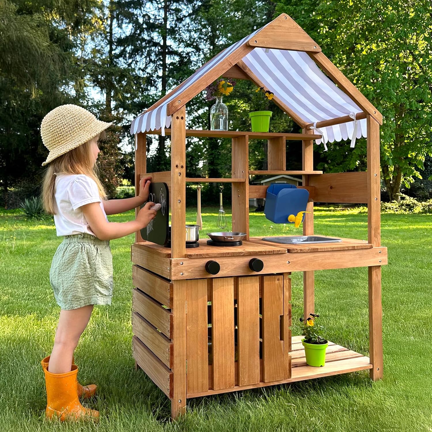Kids Outdoor Mud Kitchen - # Cucina da Giardino per Bambini