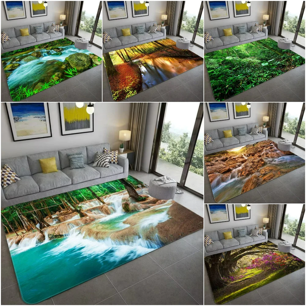 Kids Outdoor Ideas - Tappeto con paesaggi 3D ispirato alla