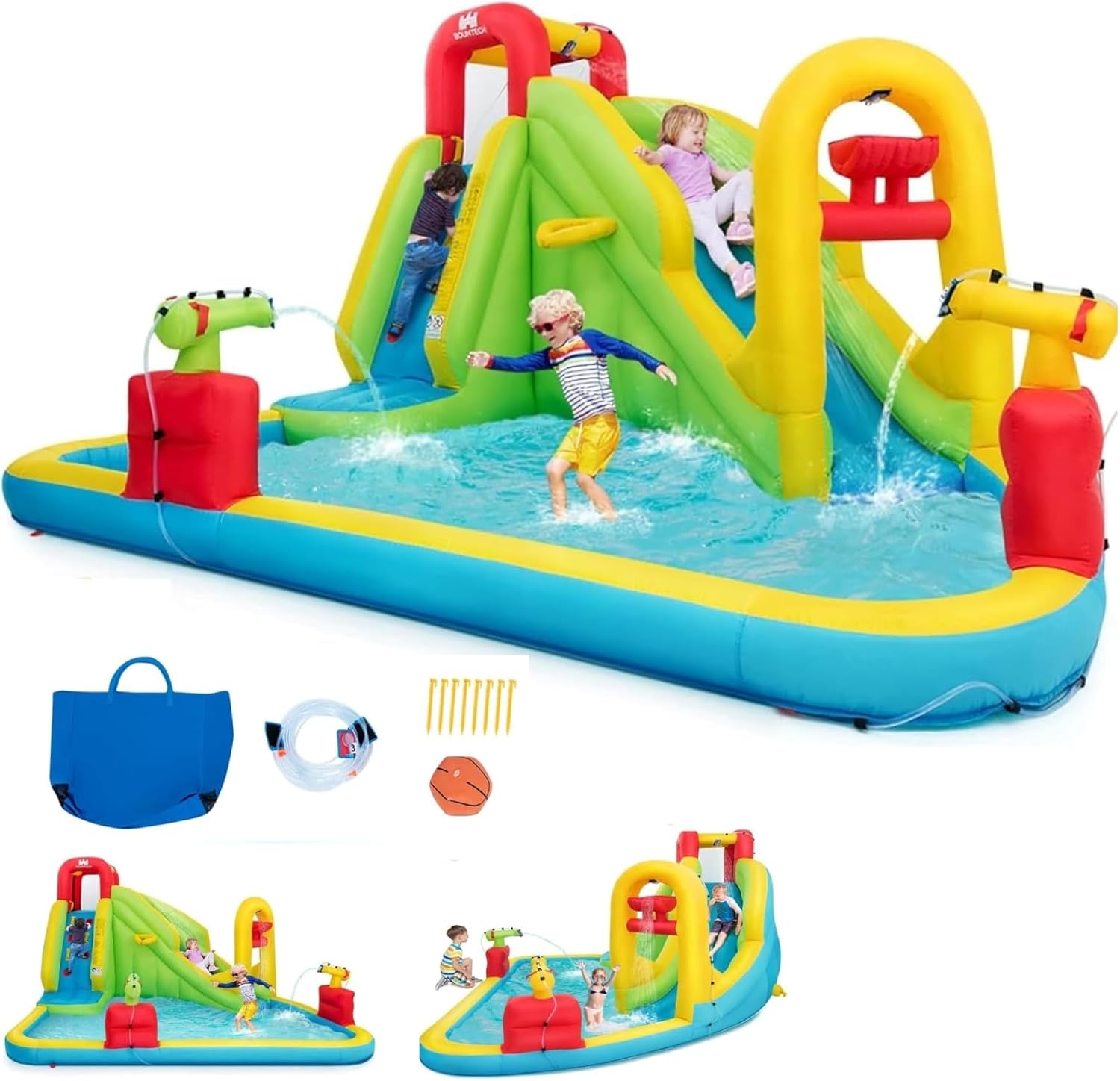 Kids Outdoor Water - Mega Parco Acquatico Gonfiabile per Bambini