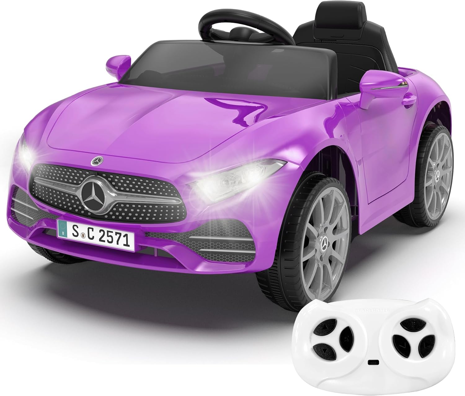 Ride On Toy Car - Auto Elettrica per Bambini con Batteria