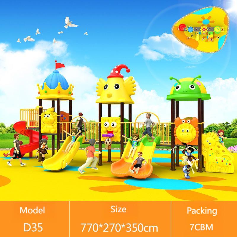 Kids Outdoor Swing And Slide - Attrezzature Economiche per Parchi Giochi: Altalene,