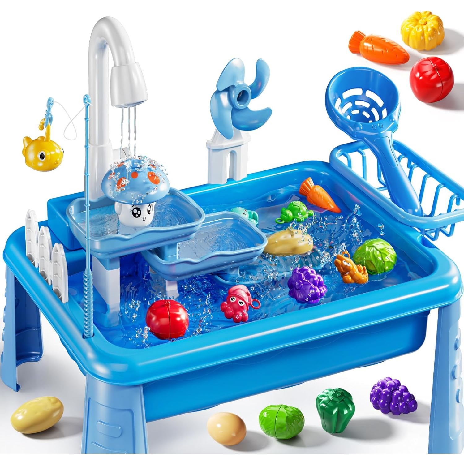Kids Outdoor Water Table - Tavolo da Gioco con Acqua per