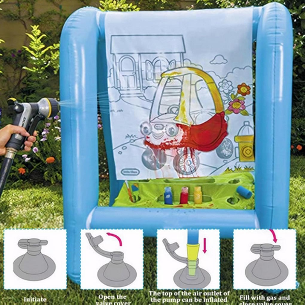 Kids Outdoor Easel - Cavalletto da esterno per bambini, cavalletto