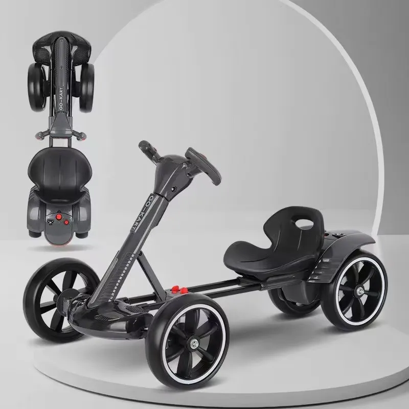 Kids Outdoor Electric Car - Go-Kart Elettrico per Bambini con Telecomando,