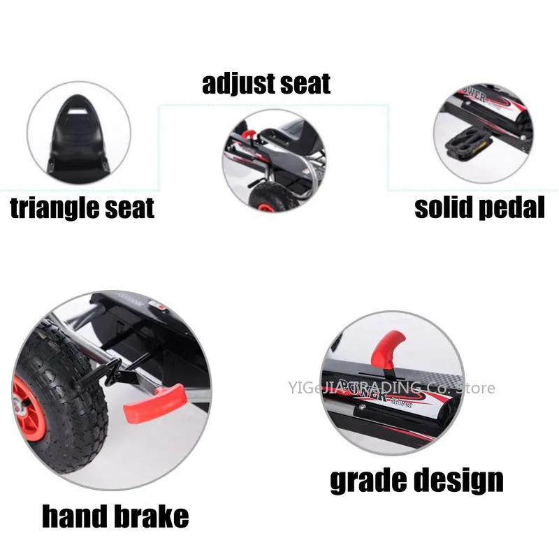 Go-kart per bambini a 4 ruote, - Go Kart Pedal Kids recensione e prezzo