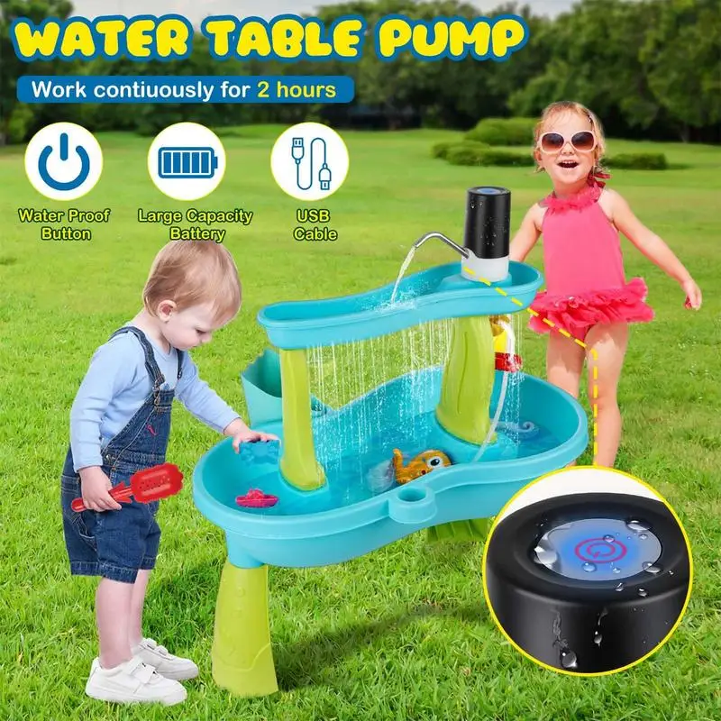 Pompa d'Acqua per Bambini, Div - Kids Outdoor Water Table recensione e prezzo