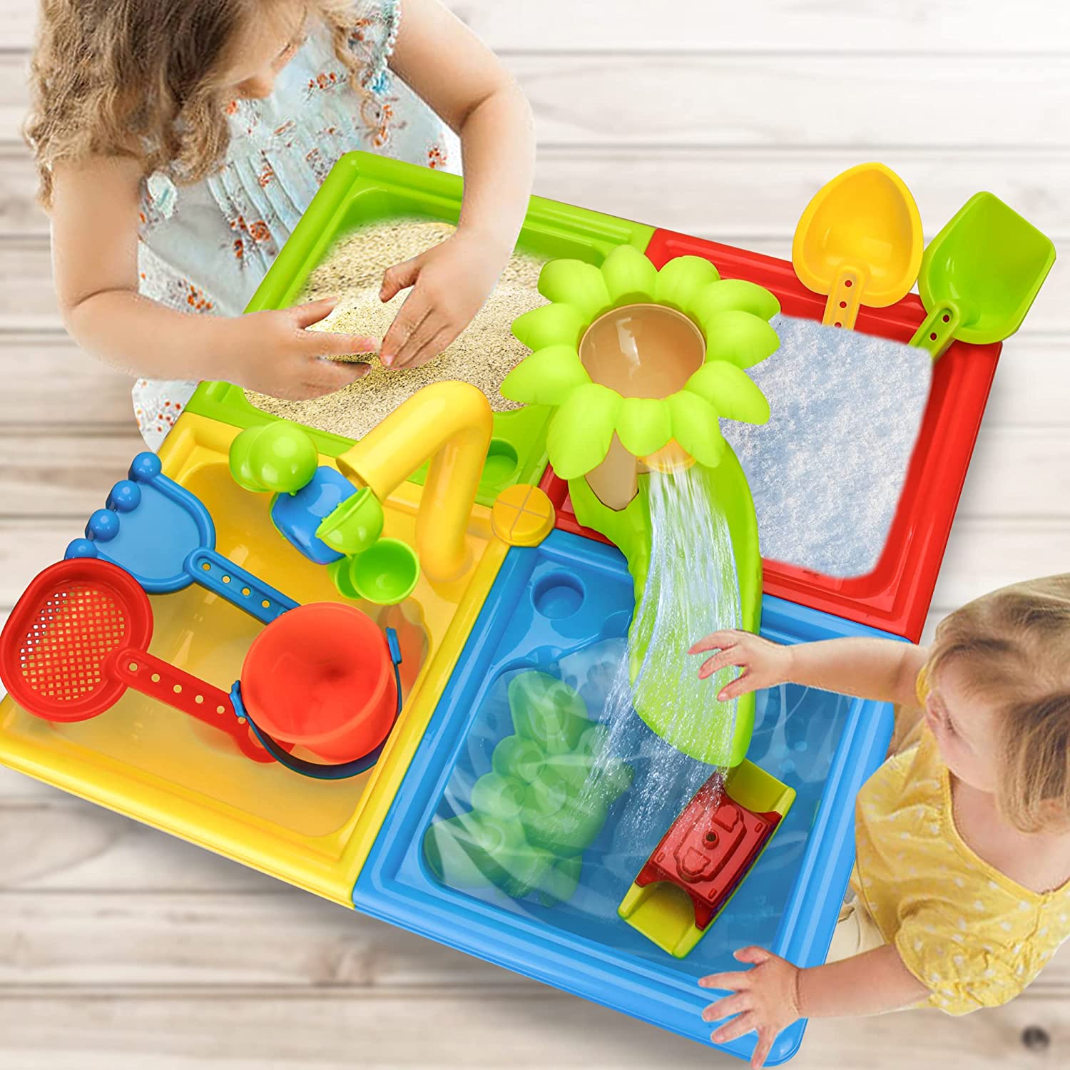 Beach Table Sand Play Toys gio - Kids Outdoor Water Table recensione e prezzo