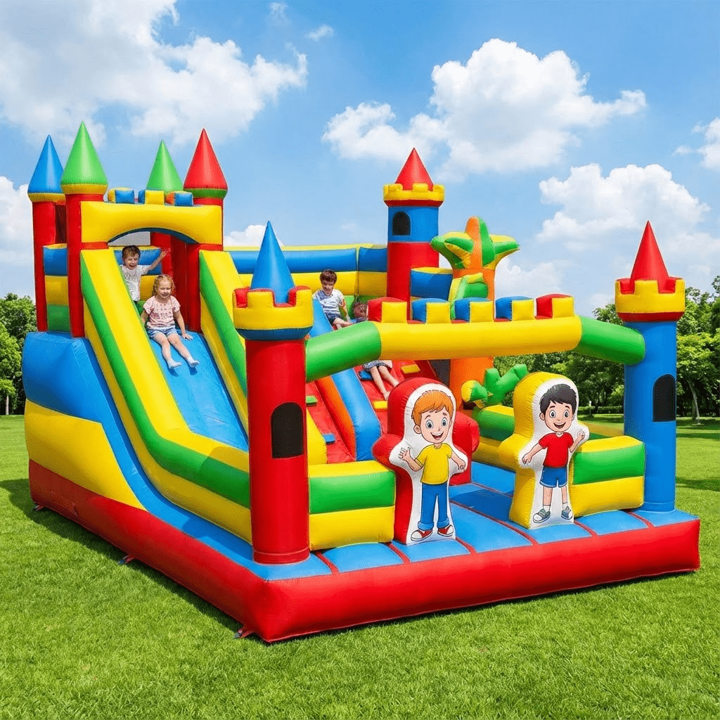 Scivolo Gonfiabile Commerciale - Kids Outdoor Jump House recensione e prezzo
