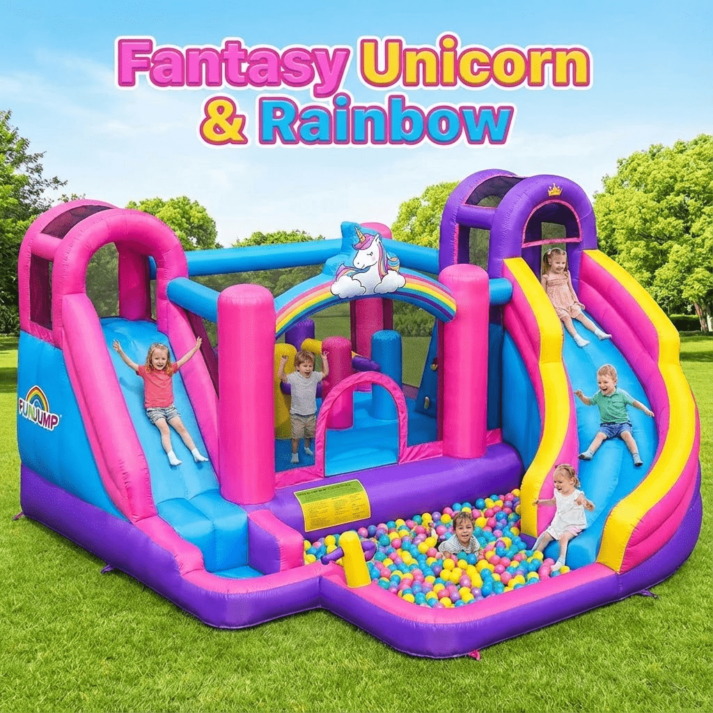 Scivolo Gonfiabile Commerciale - Kids Outdoor Jump House recensione e prezzo