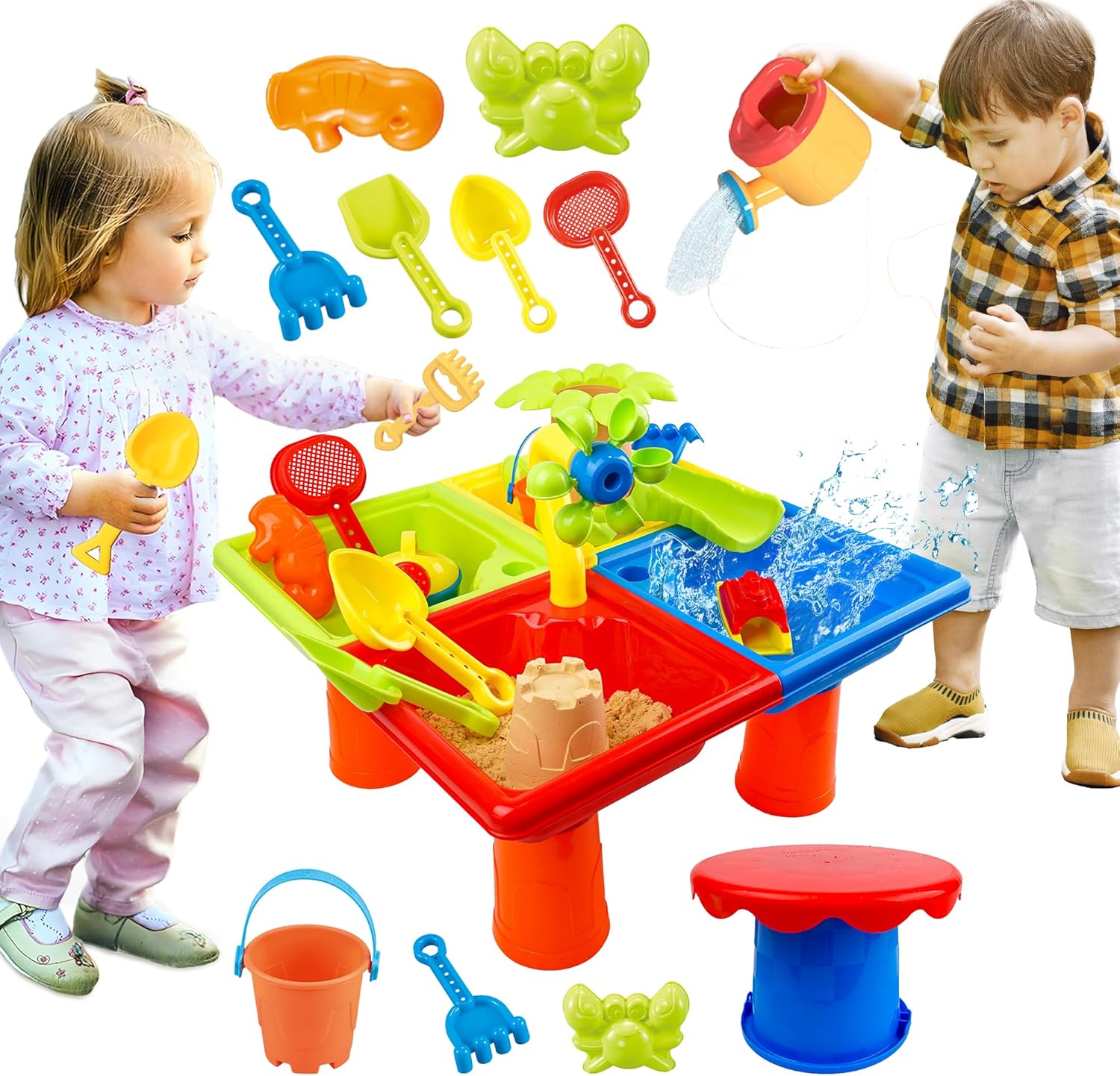 25 pezzi tavolo da acqua estiv - Kids Outdoor Water Table recensione e prezzo