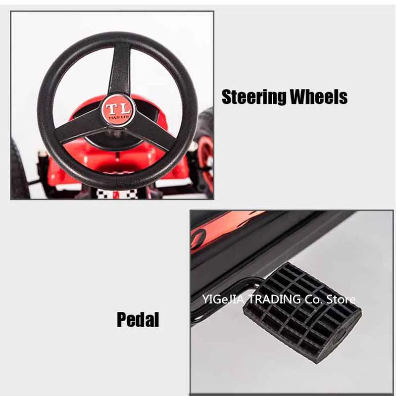 Go-Kart a Pedali per Bambini c - Go Kart Pedal Kids recensione e prezzo