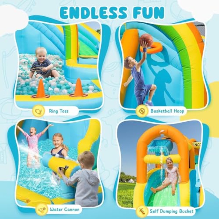 Parco acquatico gonfiabile da  - Kids Outdoor Water recensione e prezzo