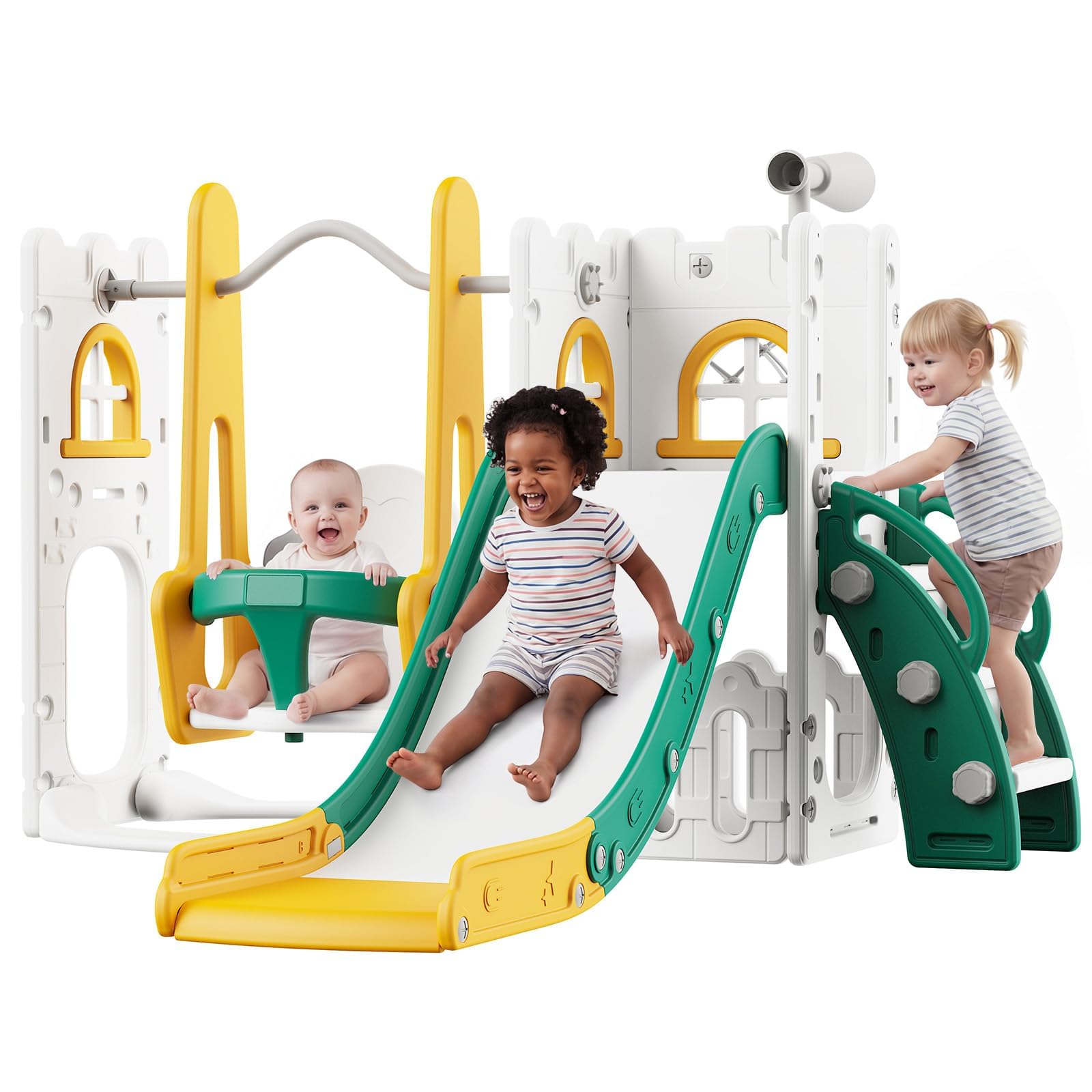 Set 7 in 1 per Bambini: Scivol - Kids Outdoor Swing And Slide recensione e prezzo