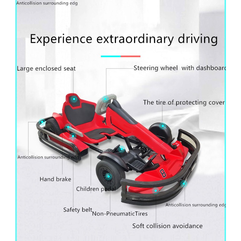 Go-Kart a Pedali per Parchi Di - Go Kart Pedal Kids recensione e prezzo