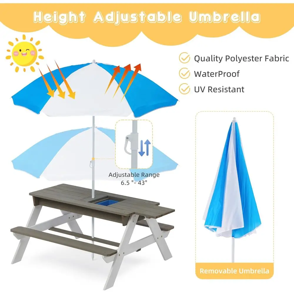 Tavolo da Picnic Convertibile  - Kids Outdoor Water Table recensione e prezzo