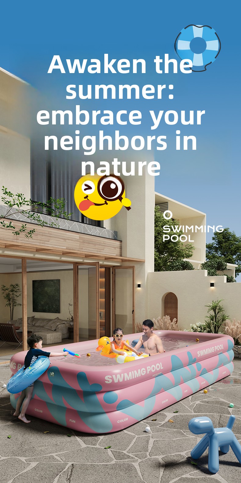 Piscina Gonfiabile con Parasol - Kids Outdoor Water recensione e prezzo