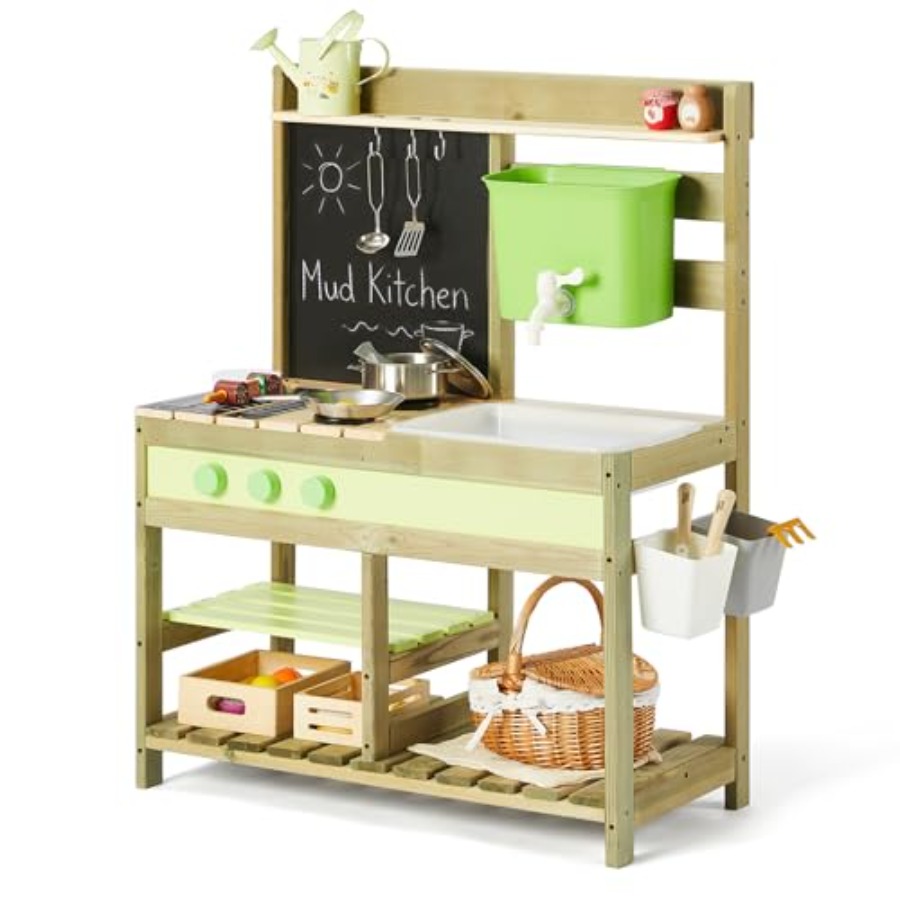 Cucina da giardino per bambini - Kids Outdoor Mud Kitchen recensione e prezzo
