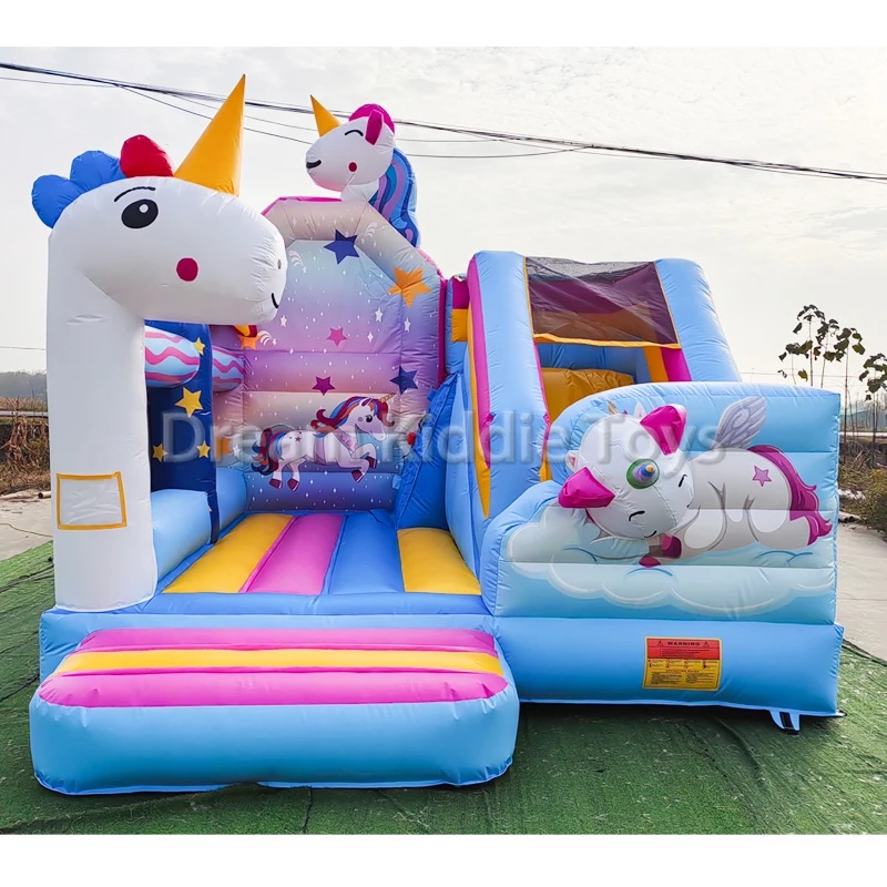 Castello Gonfiabile in PVC a T - Kids Outdoor Adventure Park recensione e prezzo