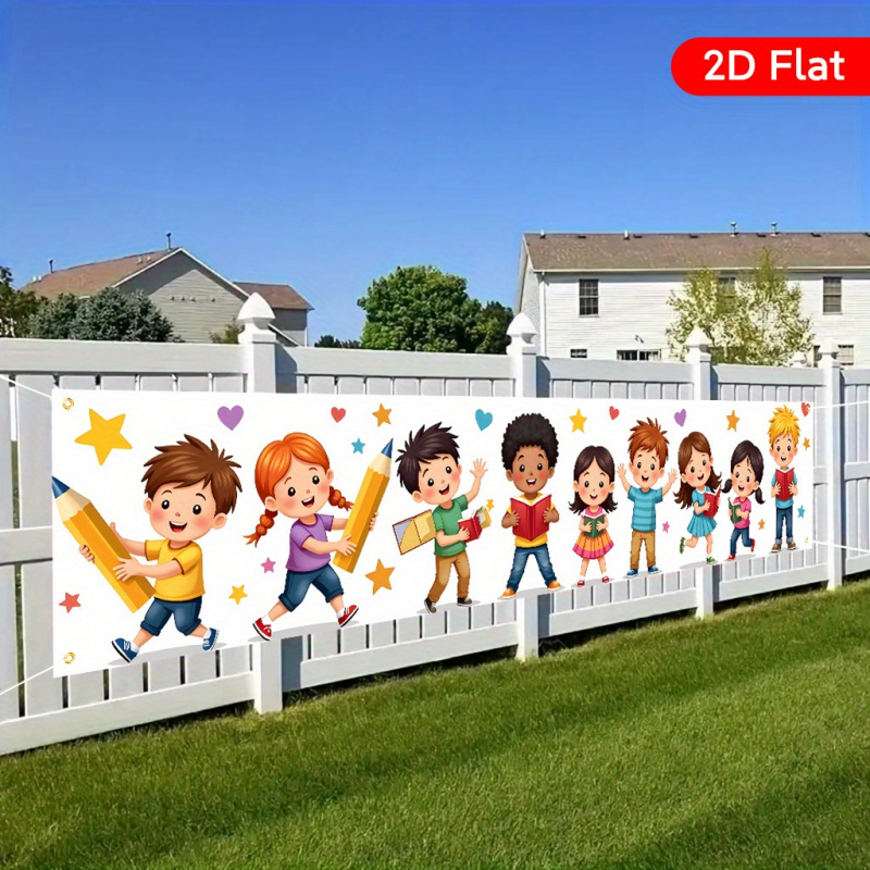 VIKAMA Striscione 2D Piatto pe - Kids Outdoor Fence recensione e prezzo