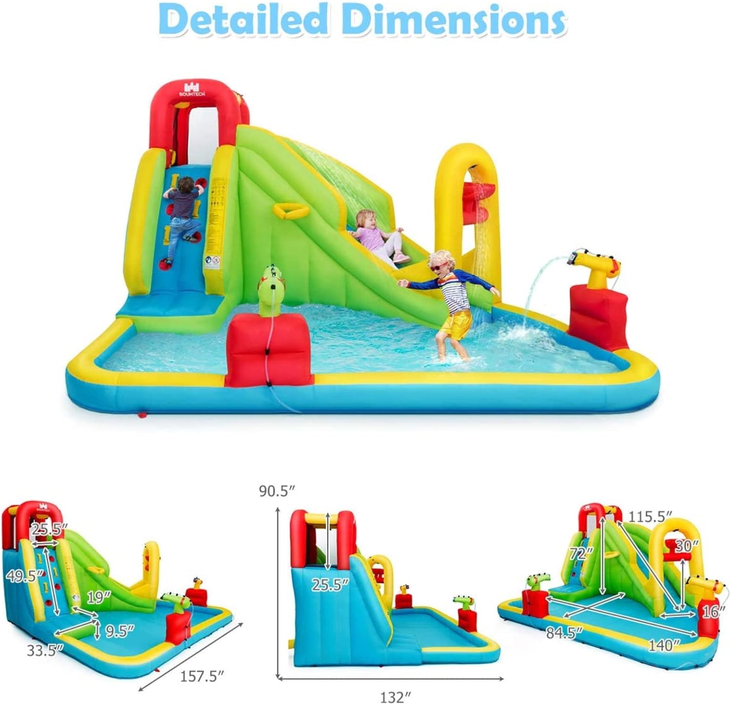 Mega Parco Acquatico Gonfiabil - Kids Outdoor Water recensione e prezzo