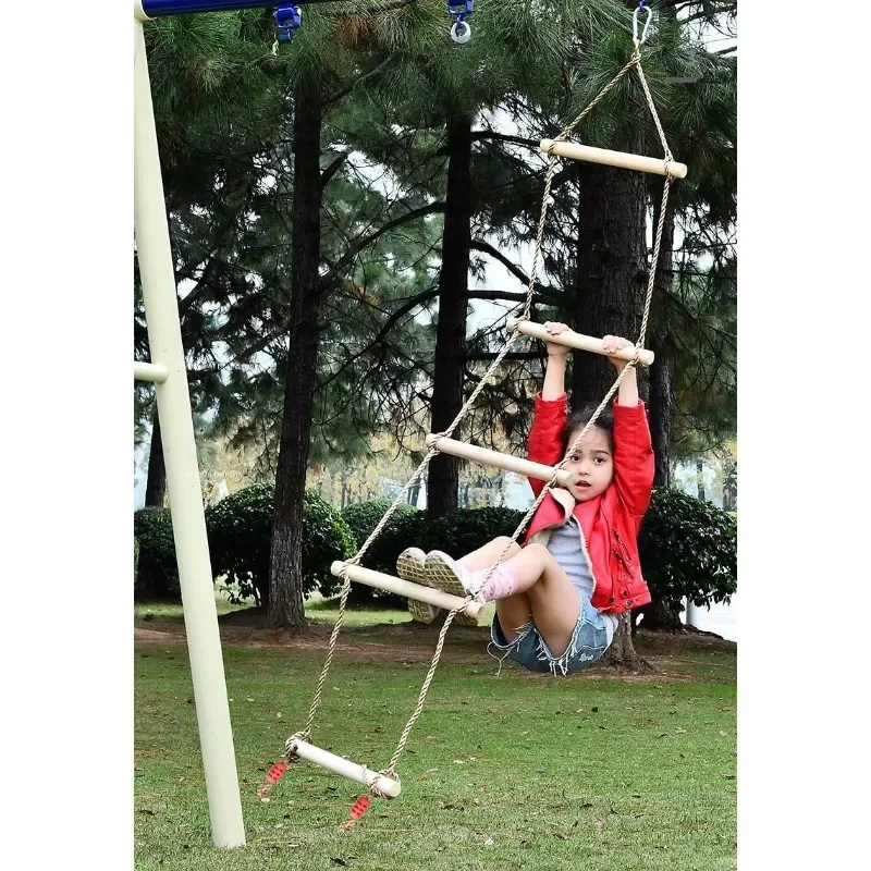 Scala di Corda per Arrampicata - Kids Outdoor Swing And Slide recensione e prezzo