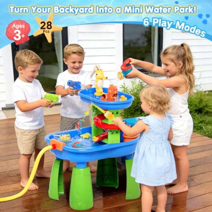 Tavolo acquatico da esterno pe - Kids Outdoor Water Table recensione e prezzo