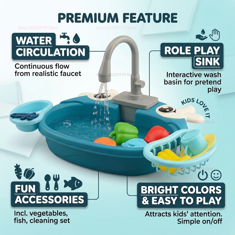 Giocattolo Interattivo per Bam - Kids Outdoor Mud Kitchen recensione e prezzo