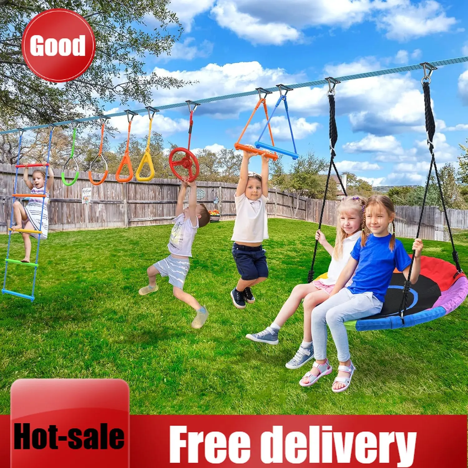 Set da gioco per esterni Hapfa - Kids Outdoor Ninja Set recensione e prezzo