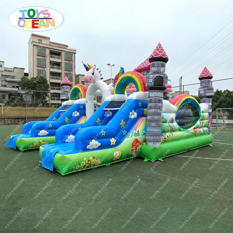 Castello Gonfiabile Personaliz - Kids Outdoor Jump House recensione e prezzo
