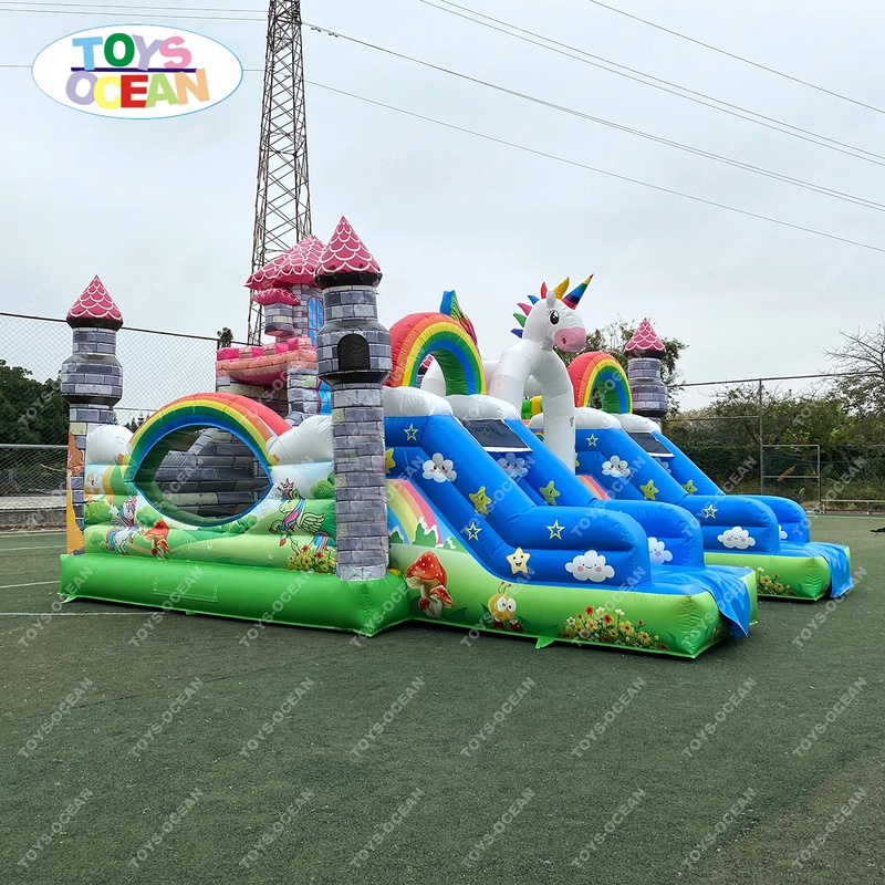 Castello Gonfiabile Personaliz - Kids Outdoor Jump House recensione e prezzo
