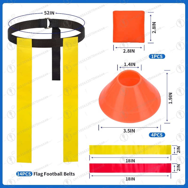 Set di Cinture per Flag Footba - Outdoor Games For Kids recensione e prezzo
