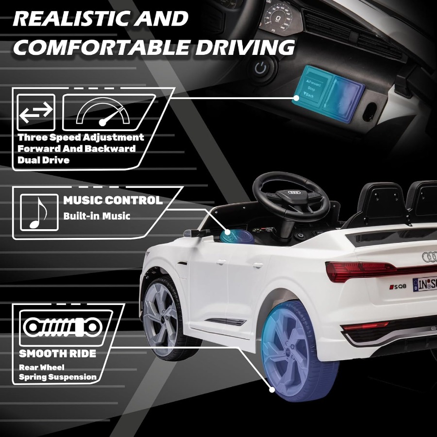 Audi SQ8 con licenza 12V Ride  - Ride On Toy Car recensione e prezzo