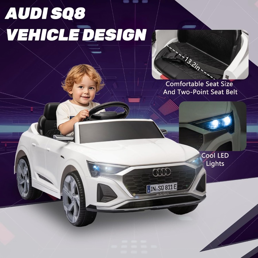 Audi SQ8 con licenza 12V Ride  - Ride On Toy Car recensione e prezzo